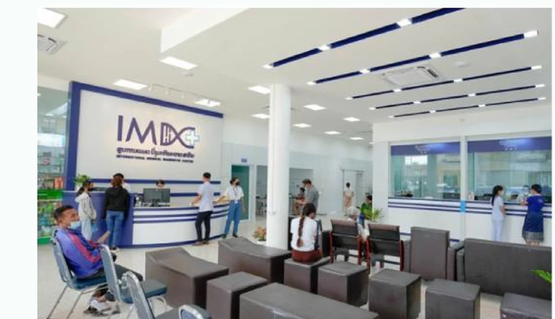 Completed healthcare interior following fit-out supervision