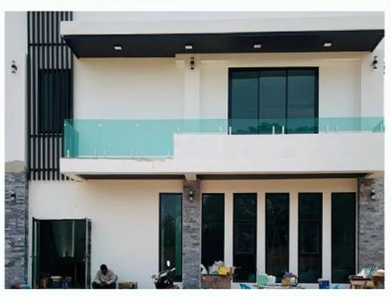 Completed two-storey residence after site supervision
